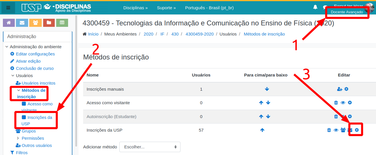 Sistema de papéis e permissões do Moodle - Moodle Grupos - Apoio à